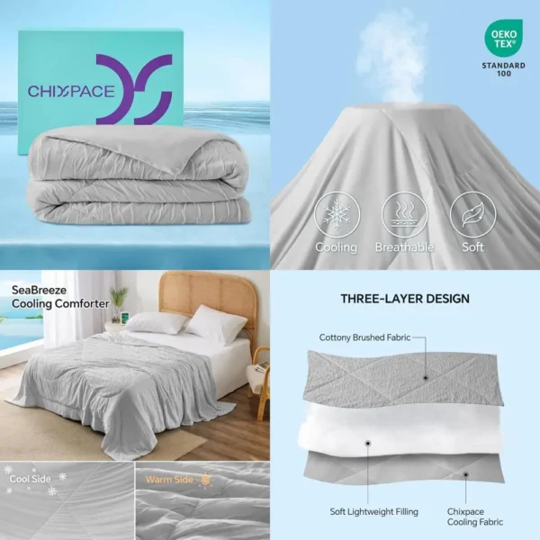 King/Cal King Size Cooling Comforter