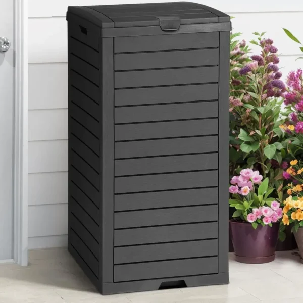 Hideaway Garbage Bin with Lid