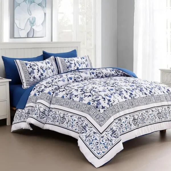 Queen Comforter Set, 7 Piece