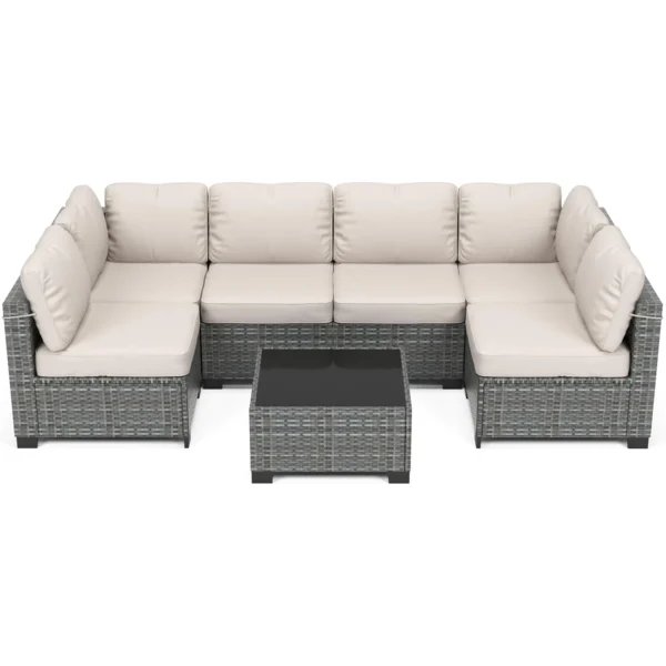 7-Piece Modular Outdoor Furniture Set