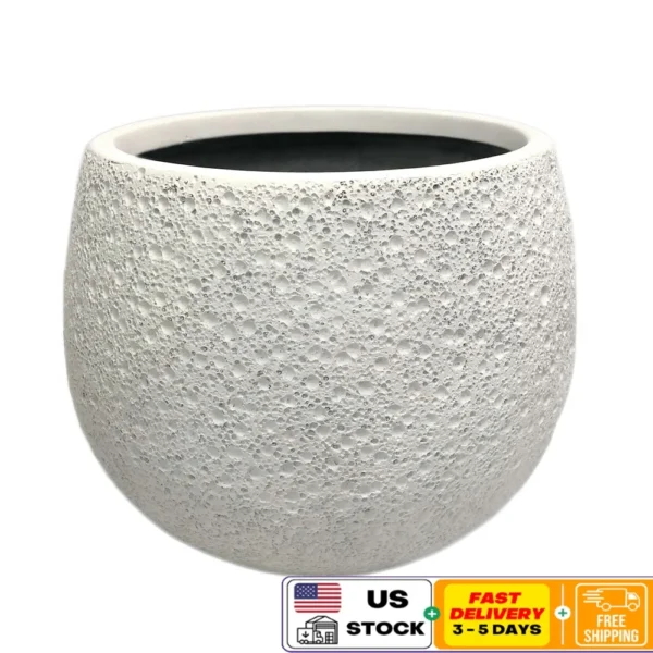 13 Inch Resin Moon Planter