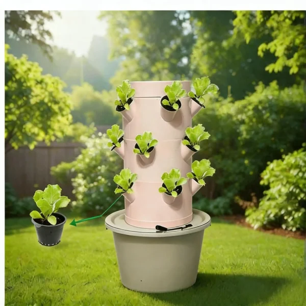 Vertical Hydroponic Growing System